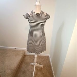 Zara B&W Stripe Dress
